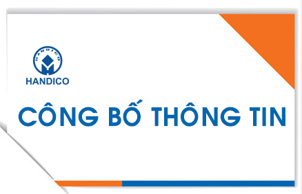 Công bố thông tin bất thường lần 6 năm 2026 của HANDICO